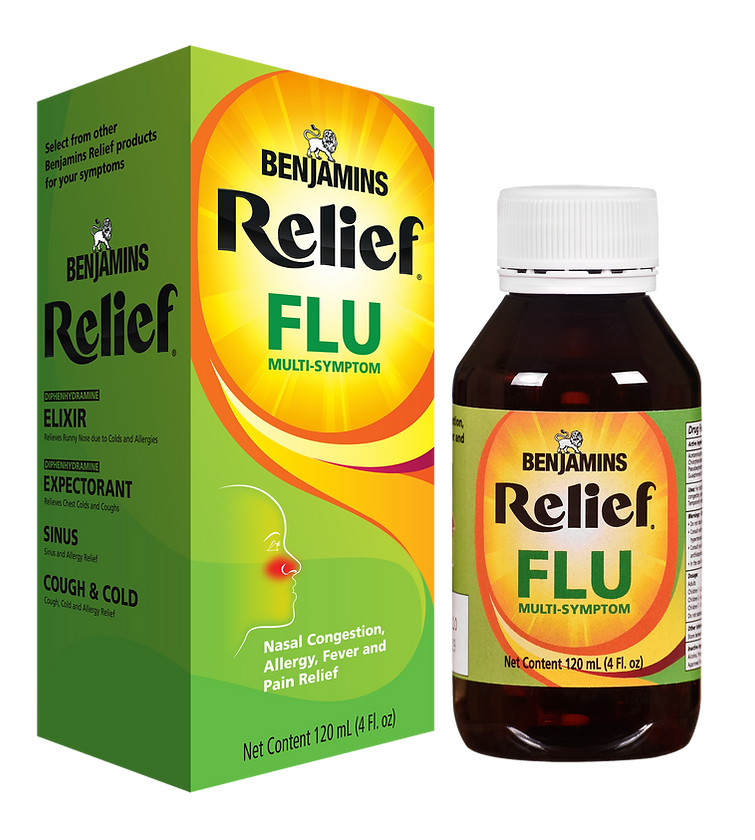 Benjamins Relief Flu, 120ml
